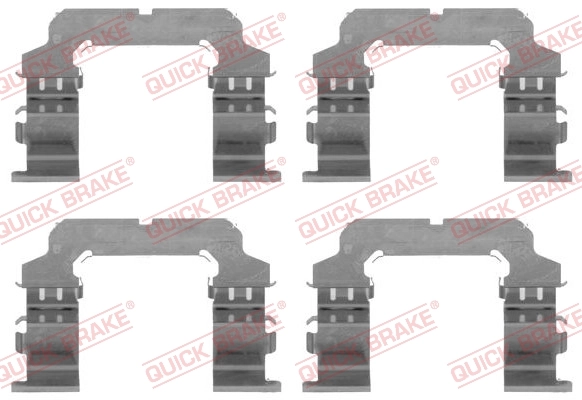 Accessory Kit, disc brake pad